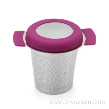 Etching Cup Shape Tea Infuser